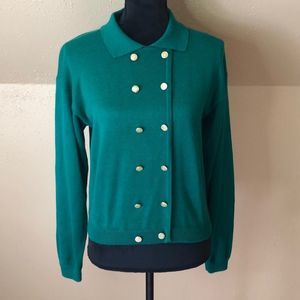 Autograph Collection Vintage Emerald Sweater